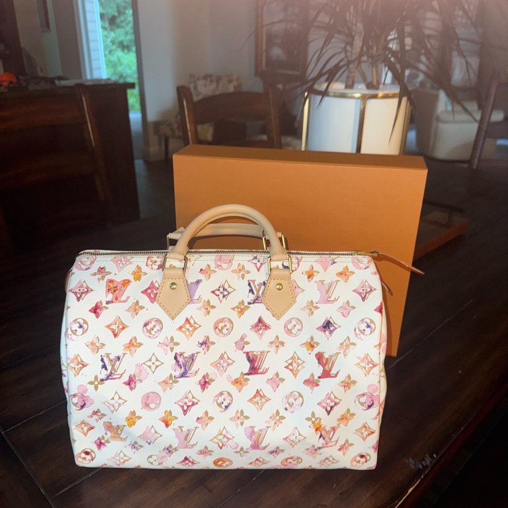 Iconic Richard Prince watercolor speedy 35